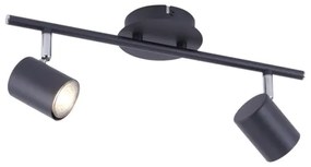 Leuchten Direkt 11942-13 - LED Spotlámpa TARIK 2xGU10/5W/230V antracit