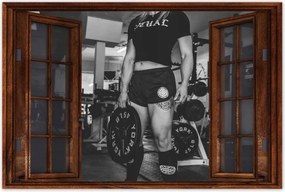 Poszterek 120x80 Edzőterem Edzés Teljesítmény