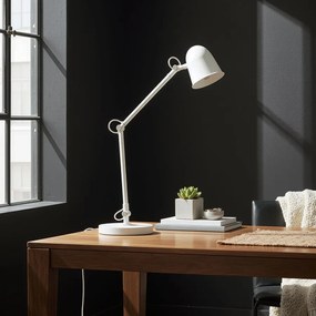 RENDL DANNY stolní bílá matný nikl 230V LED E14 5W