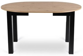 Étkezőgarnitúra 6 db. Bézs Robin székkel. Bővíthető asztal HARRY 102-142 cm