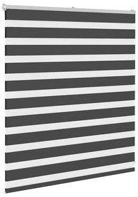 zebrafüggönnyel fekete szövetszélesség 125,9 cm poliészter
