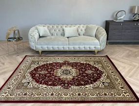Aristocrat 3959 klasszikus mintájú piros szőnyeg 60x110 cm