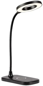 Rabalux 74013 - HARDIN LED érintős asztali lámpa, 5W, 5V, fekete