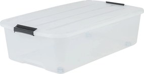 Gurulós doboz, fedéllel, átlátszó 1db