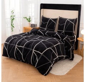 Mikroplüss ágyneműhuzat DALEK fekete Ágyneműhuzat mérete: 70 x 80 cm | 140 x 200 cm