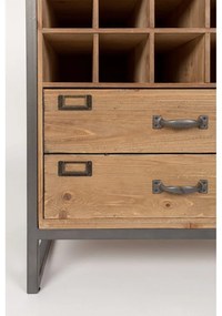 Edgar bortartó szekrény fenyőfából - White Label