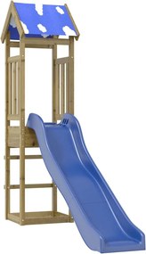 vidaXL impregnált fenyőfa kültéri játszószett