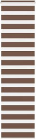 vidaXL zebrafüggönnyel barna szövetszélesség 55,9 cm poliészter