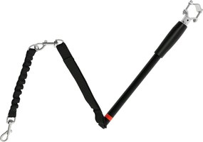 PawHut Kutya Biciklis Póráz - Könnyű Telepítés és Eltávolítás Biciklire, Kerékpározásra, Képzésre, Futásra, Fekete | Aosom