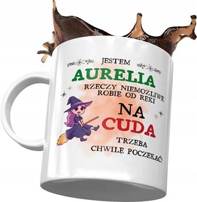 Bögre Aurelia Feleség Barátnő Ajándék Nyomtatott Fotóval