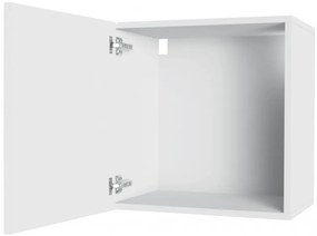 Vida 5 fali polc, fényes fehér