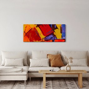 Absztrakciós kép (120x50 cm)