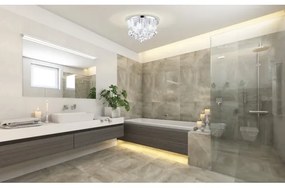 Eglo 79516-LED Fürdőszobai mennyezeti lámpa MONTEPRANDONE 8xG9/3W/230V IP44 króm