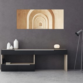 Kép - Bézs átjáró (120x50 cm)