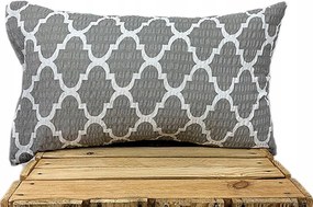 Parafa párnahuzat Extra marokkói lóhere marokkói szürke 21806-4 50x60