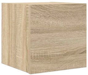 sonoma tölgy falra szerelhető TV-szekrény 30,5x30x30 cm