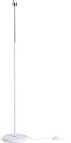 RENDL EMMETT állólámpa talapzat fehér króm 230V LED E27 15W