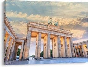 Kép - Brandenburgi kapu, Berlin, Németország (70x50 cm)