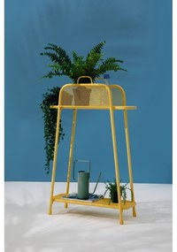 MWH sárga fém erkély polc, magasság 105,5 cm - Garden Pleasure