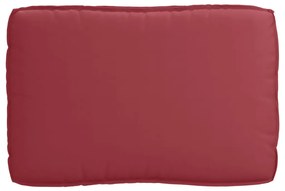 Raklap párna készlet 2 pcs bordó 120 x 80 x 12 cm Oxford szövet