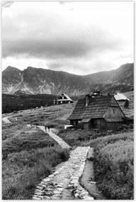 Poszterek 80x120 Tátra Lengyel hegyek Kilátás