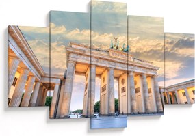 Kép - Brandenburgi kapu, Berlin, Németország (150x105 cm)
