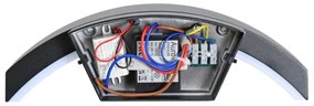 Brilagi - ARCELO LED kültéri fali lámpa szenzorral LED/8W/230V IP54