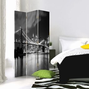 Gario Paraván Brooklyn híd panorámája Méret: 145 x 170 cm, Kivitelezés: Klasszikus paraván