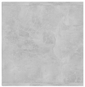 betonszürke szerelt fa TV-szekrény 107 x 35 x 37 cm