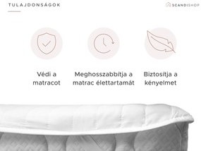 Steppelt vízhatlan matracvédő 80 x 160 cm