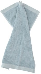 Világoskék frottír bio pamut törölköző 50x100 cm Comfort – Södahl