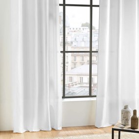 Fehér mikroszálas függöny 140x280 cm Absolu – douceur d'intérieur