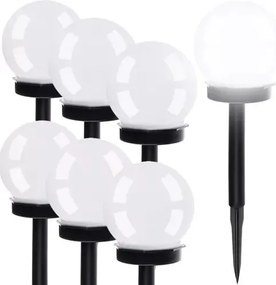 Gardlov Szolár kerti lámpák - gömbök - 6 db