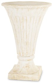 Evora design Váza cement bézs 32x21x21 cm