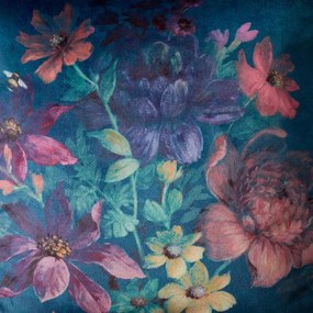 Bársony díszpárna 45x45 cm Bridgerton Romantic Floral – Catherine Lansfield