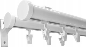 Apartman Sínkarnis Alu 28+28 mm Fehér 150 cm béka