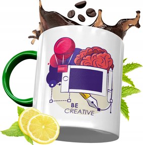 Zöld Bögre Grafikusoknak Tökéletes Ajándék fényképes nyomtatással