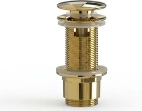 SAT Aurum mosdóleeresztő 5/4 7,2 cm, fényes arany, műanyag SATAUCCXG