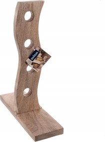Fából Készült bortartó állvány alkoholos könyvespolc szekrény bortartó polc 4 palack