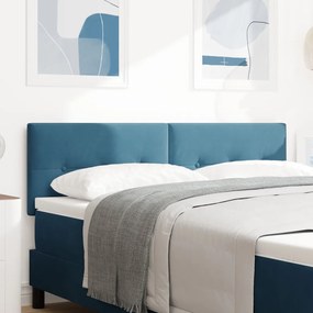 Fejtámla Gombos Steppelt Sötétkék 160 cm Bársony