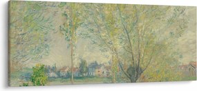 Kép - Claude Monet, The Willows, reprodukciók (120x50 cm)