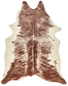 Barna mű marhabőr szőnyeg 130 x 170 cm ZEIL Beliani