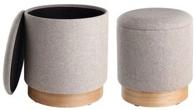 Eglo 424034 - KÉSZLET 2x Taburet MASHIKE átm. 30,5/37 cm barna