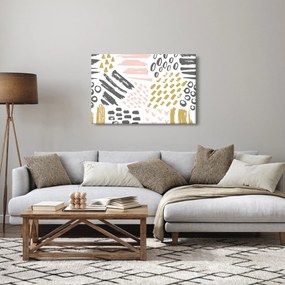 Kép - Absztrakt stroke-ok (90x60 cm)