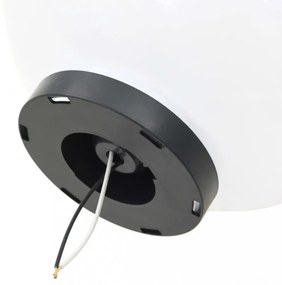 6 db-os LED gömblámpa-szett 20/30/40 cm PMMA