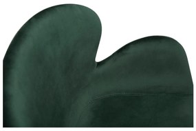 Zöld kárpitozott karfás étkezőfotel Gaia – DAN-FORM Denmark