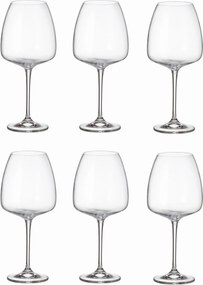 Bohemia Anser Poharak 6 db-os vörösboros pohár szett 770 ml