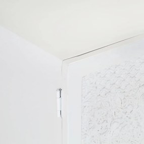 fehér tömör mangófa TV-szekrény 115 x 30 x 46 cm