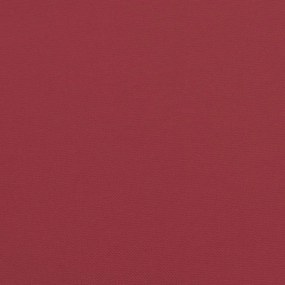 4 db bordó oxford szövet háttámlás székpárna 100x50x3 cm