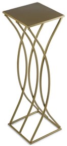 Virágállvány 75x23 cm arany színben